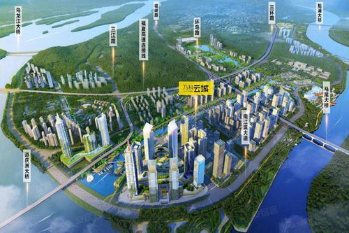 三江口,万科名企开发,楼盘价格打五折,双地铁口新盘