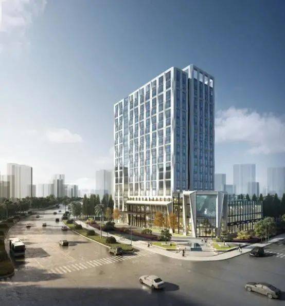 滨海新城17层精品酒店封顶,系恒宇集团开发
